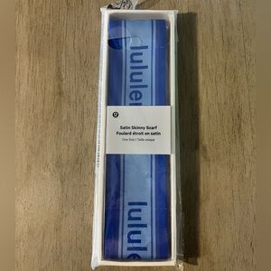 Lululemon Satin Skinny Scarf
